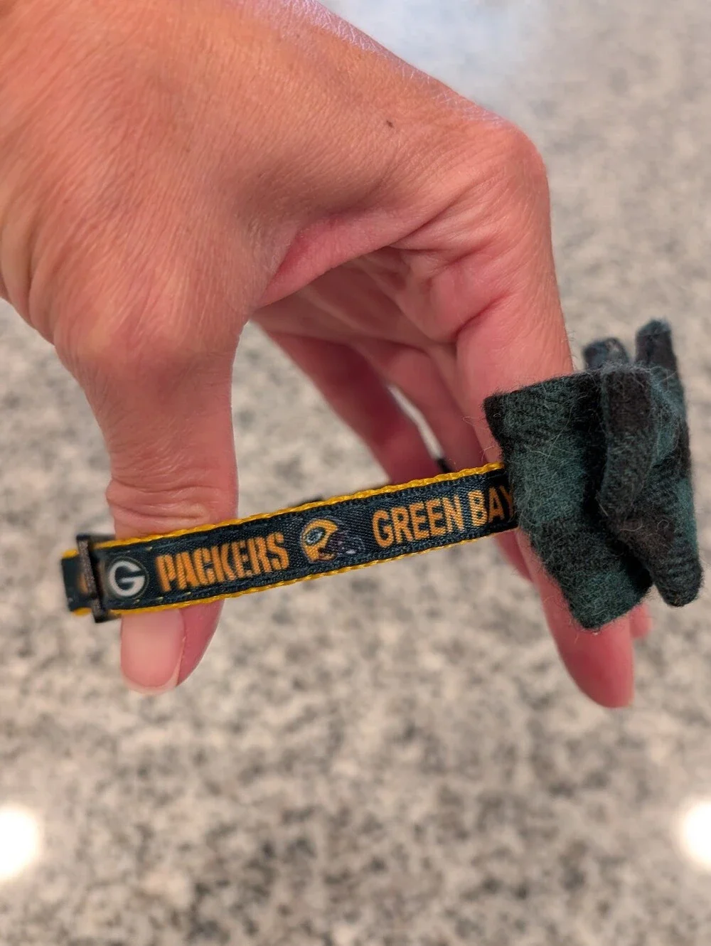 Green Bay Packers Breakaway Cat Collar